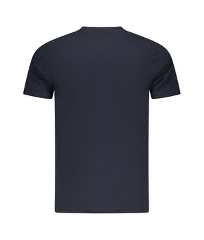 Cavalli Class Blue Cotton Men T-Shirt