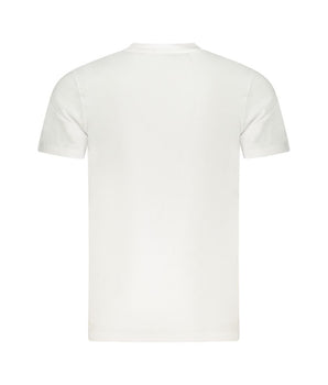 Cavalli Class White Cotton T-Shirt