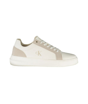 Calvin Klein White Leather Men Sneaker