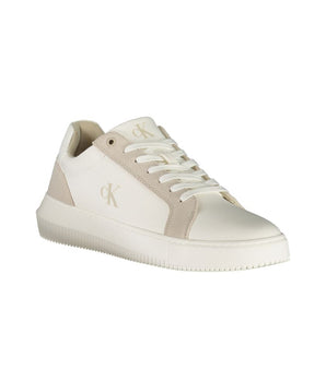 Calvin Klein White Leather Men Sneaker