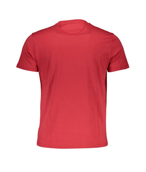 La Martina Red Cotton Men T-Shirt