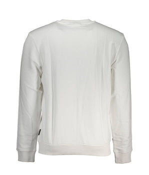 Napapijri White Cotton Men Sweater