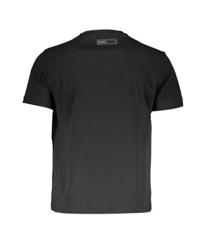 Plein Sport Black Cotton T-Shirt