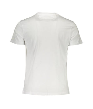 La Martina White Cotton Men T-Shirt