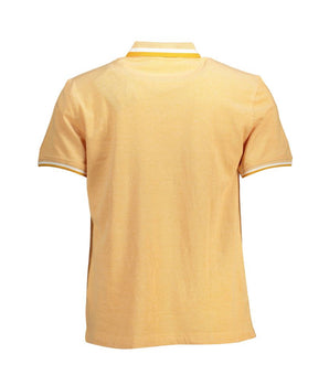 Harmont & Blaine Orange Cotton Men Polo Shirt