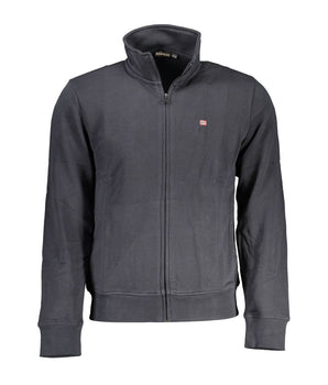 Napapijri Black Cotton Men Sweater