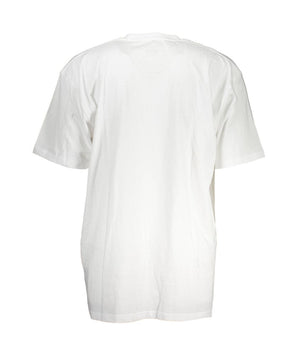 Vans White Cotton Men T-Shirt