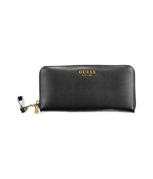 Guess Jeans Black Polyethylene Women Wallet