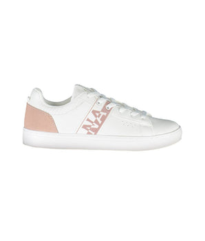 Napapijri Women's White Leather Sneakers