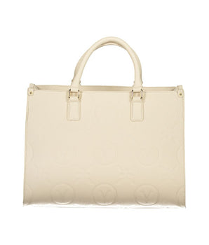 Mario Valentino Beige Polyethylene Women Handbag