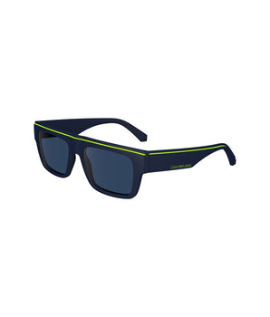 Calvin Klein Blue Plastic Men Sunglasses