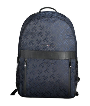Tommy Hilfiger Blue Polyester Men's Backpack