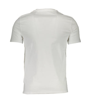 Guess Jeans White Organic Cotton Men T-Shirt