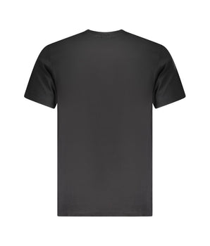 Fila Black Cotton Men T-Shirt