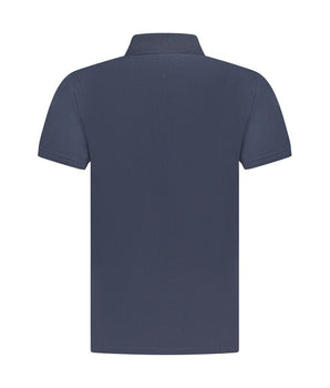 Timberland Blue Cotton Men Polo Shirt