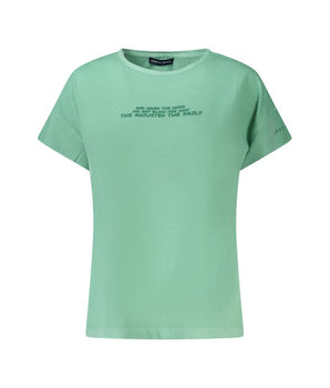 North Sails Green Cotton Women T-Shirt