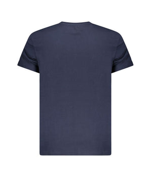 Tommy Hilfiger Blue Cotton Men T-Shirt