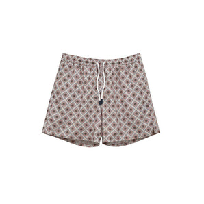 Gran Sasso Pink Polyester Swim Short