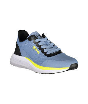 Mares Light Blue Polyester Men's Sneakers