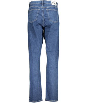 Calvin Klein Blue Cotton Women's Jean