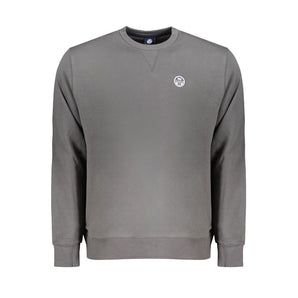 North Sails Brown Cotton Men Sweater