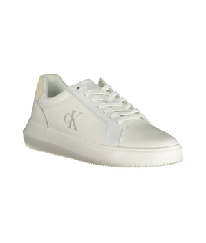 Calvin Klein White Polyethylene Men Sneaker