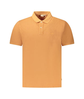 Pepe Jeans Orange Cotton Men Polo Shirt