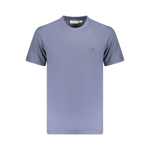 Calvin Klein Blue Cotton Men's T-Shirt