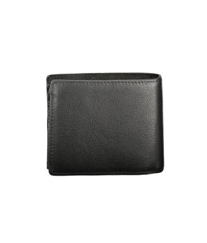Tommy Hilfiger Men's Black Leather Wallet