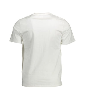 Levi's White Cotton Men T-Shirt