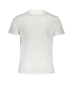 La Martina White Cotton Men T-Shirt