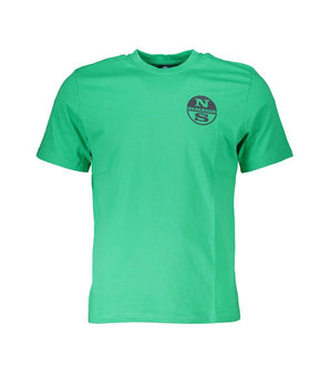 North Sails Green Cotton T-Shirt