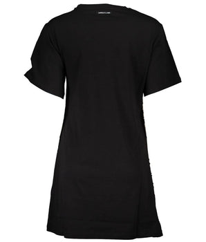 Cavalli Class Black Cotton Women Dress