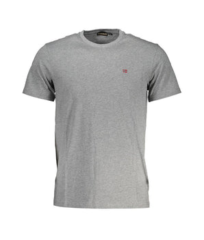 Napapijri Brown Cotton Men T-Shirt