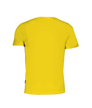 Napapijri Yellow Cotton T-Shirt