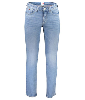Tommy Hilfiger Light Blue Cotton Men Jeans