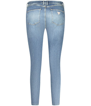 Guess Jeans Blue Cotton Jeans Denim