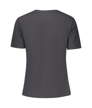 North Sails Black Cotton Women T-Shirt