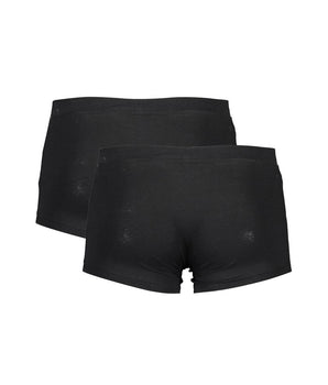 North Sails Black Cotton Men Boxer Pack