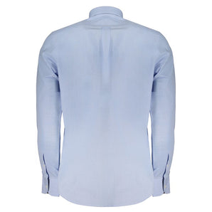 Harmont & Blaine Light Blue Cotton Men Shirt