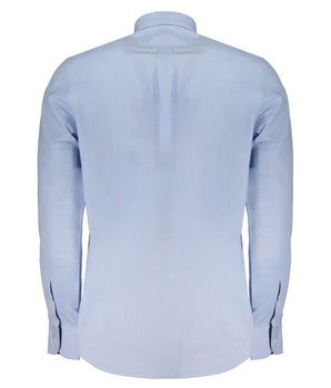 Harmont & Blaine Light Blue Cotton Men Shirt