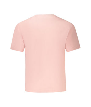 K-WAY Pink Cotton Men T-Shirt