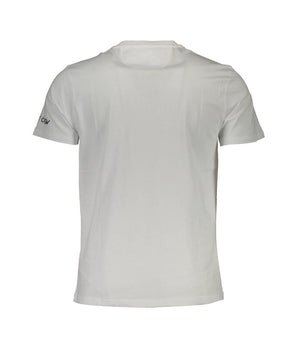 La Martina White Cotton Men T-Shirt