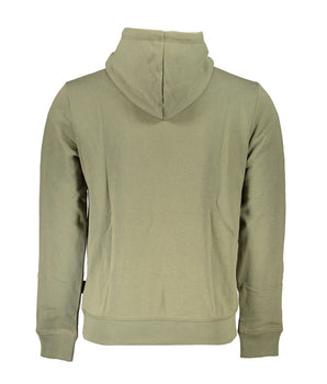 Napapijri Green Cotton Men Sweater