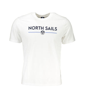 North Sails White Cotton T-Shirt