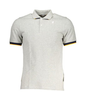 K-WAY Brown Cotton Men Polo Shirt