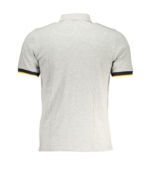 K-WAY Brown Cotton Men Polo Shirt