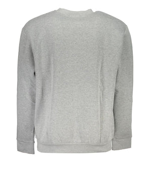 Cavalli Class Gray Cotton Men Sweater