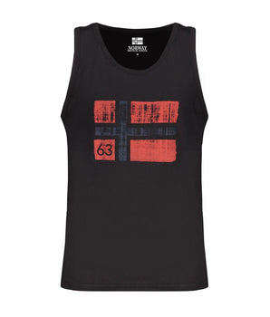 Norway 1963 Black Cotton Men's Tank Top