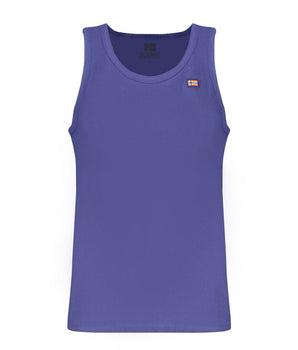 Norway 1963 Blue Cotton Men Shirt